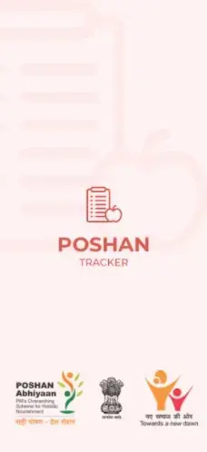 Screenshot of Poshan Tracker