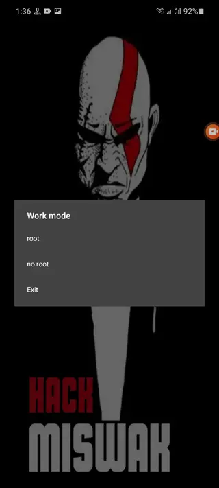 Screenshot of MISWAK Hack