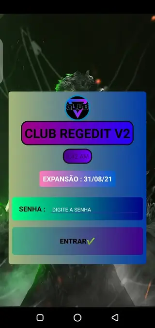 Screenshot of REGEDIT APELONA FF