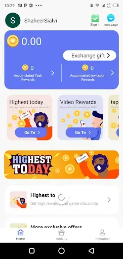 Screenhot of Relx Cash Android