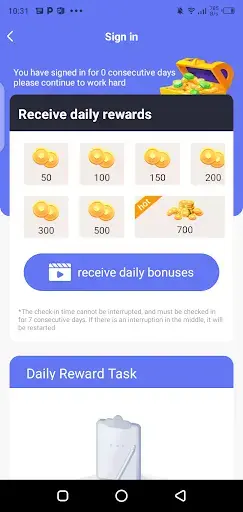 Screenhot of Relx Cash