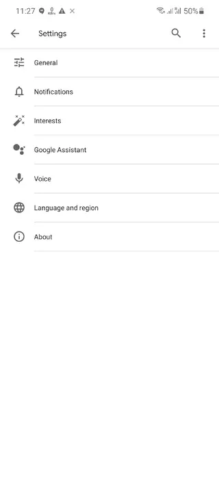 Screenshot of Remote 1 App