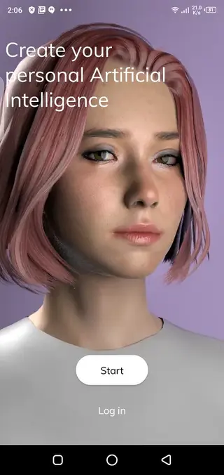 Screenshot of Replika Romantic Partner Android