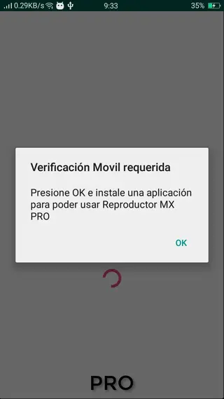 Screenshot of Reproductor MX Pro App