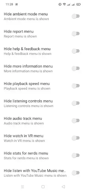 Screenshot of ReVanced Extended Apk