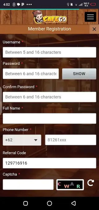 Screenshot of Robopragma App