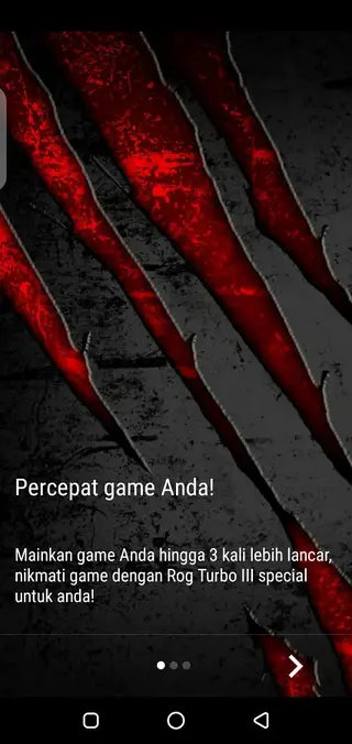 Screenshot of ROG Turbo Apk