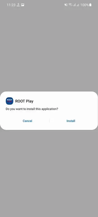 Screenshot of Root Play Apk