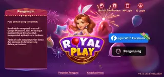 Screenshot of Royal Play App
