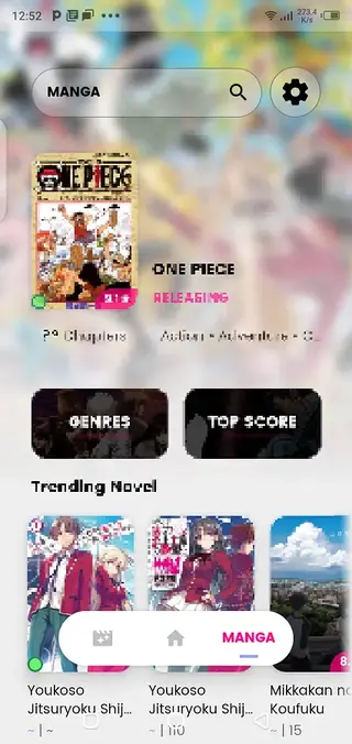 Screenhot of Saikou B Android