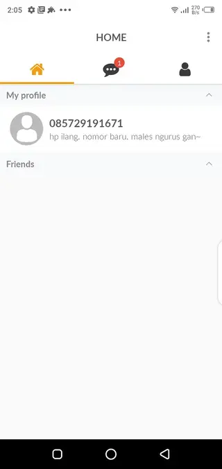 Screenshot of Salah Sambung Androiud