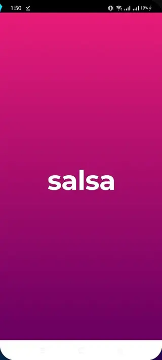 Screenshot of Salsa Live App