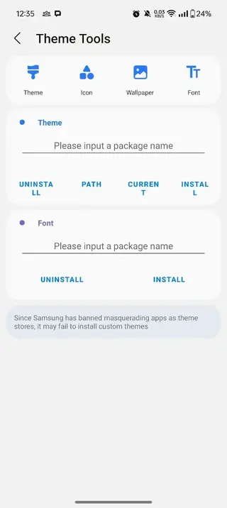 Screenshot of Sam Helper App Apk