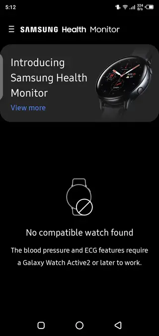 Screenshot of Samsung Health Monitor Apk