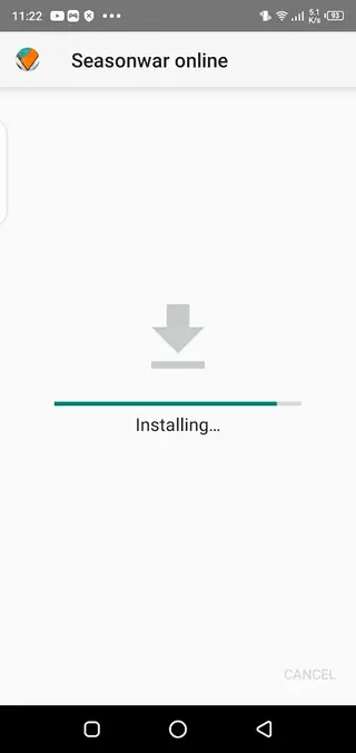 Screenshot of SeasonVar Android