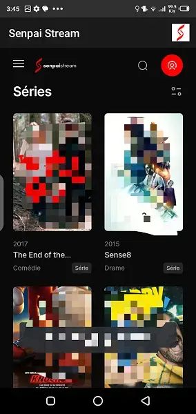 Screenshot of Senpai Stream