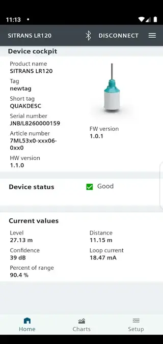 Screenshot of Sitrans Download