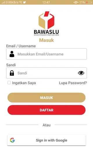 Screenshot of Siwaslu 2020 For Android