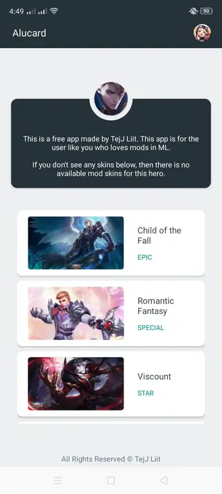 Screenshot of Skin Injector Apk