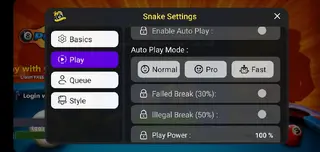 Screenshot of Snake 8 Ball Pool Android
