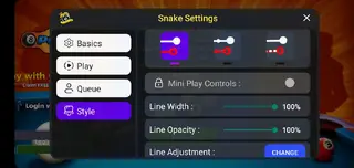 Screenshot of Snake 8 Ball Pool Hack