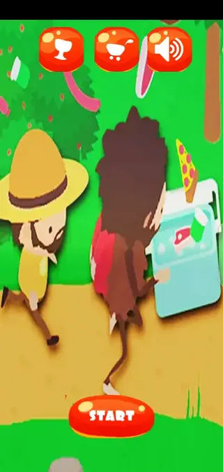 Screenshot of Sneaky Sasquatch Apk 2D Game