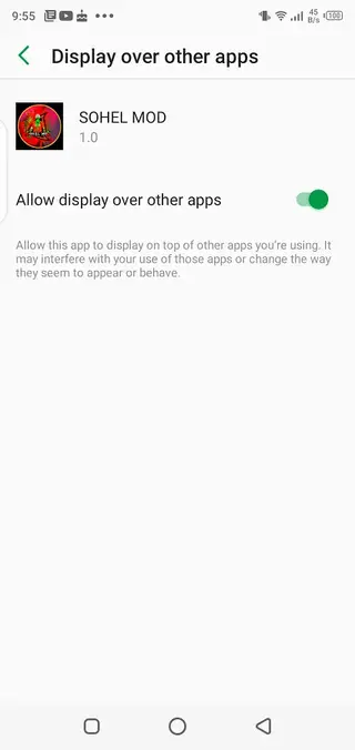 Screenhot of Sohel Mod Injector