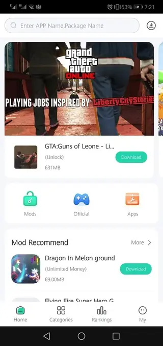 Screenshot of SosoMod Download