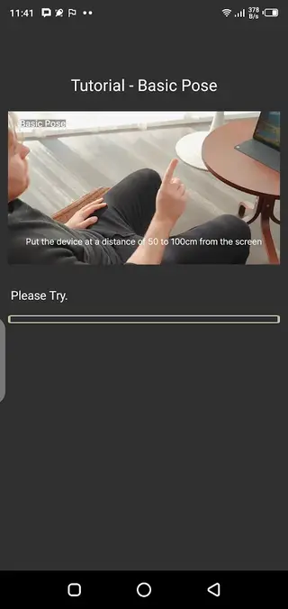 Screenshot of Spatial Touch Android