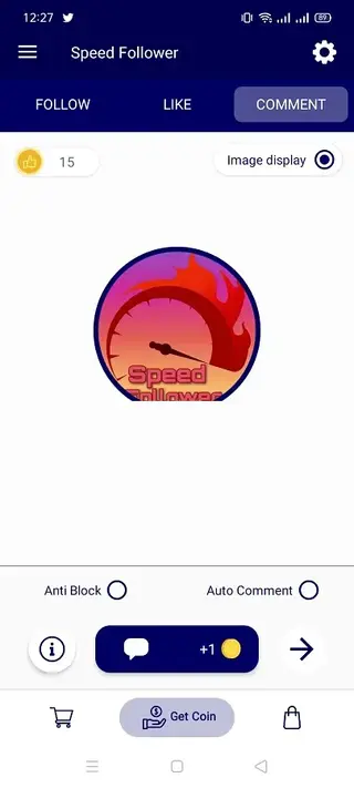 Screenshot of Speed Followers