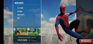 Screenshot of Spider Man Fan Made Game