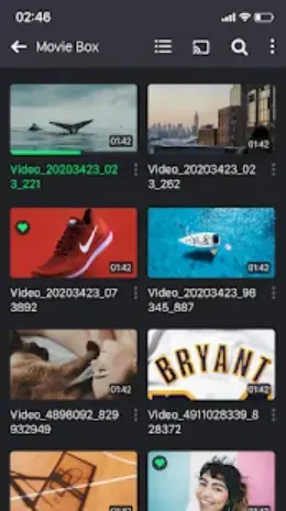 Screenshot of SPlayer For Android