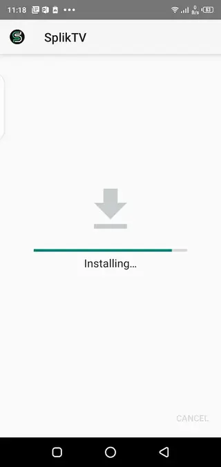 Screenshot of Spliktv Apk