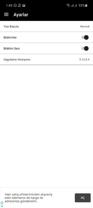 Screenshot of Sporun Tek Adresi Apk