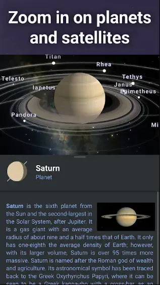 Screenshots of Stellarium Mod App Apk