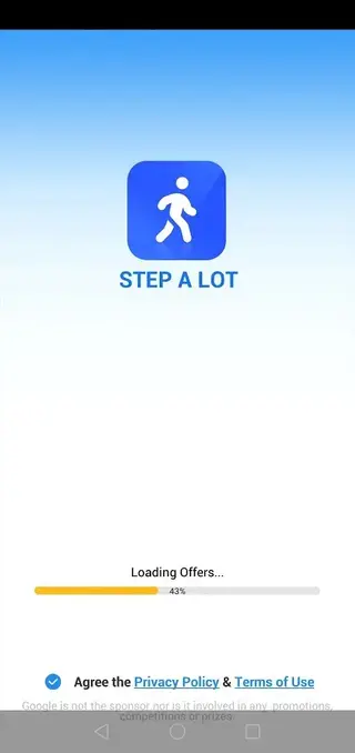 Screenshot of Step A Lot App
