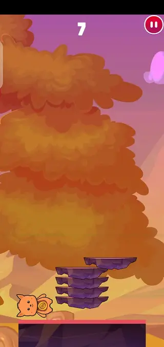 Screenshot of Sun Clan Hop Game