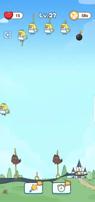 Screenshot of Super Birds Game
