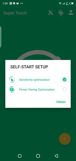 Screenshot of Super Touch VIP App