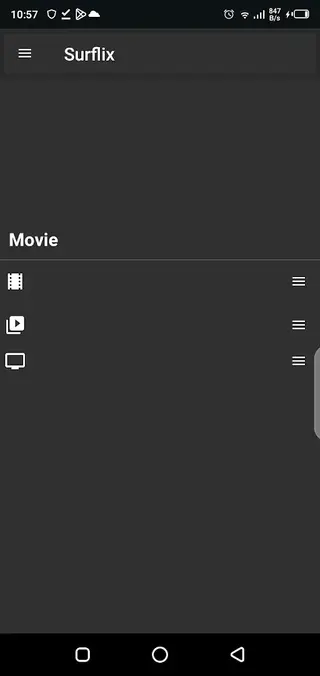 Screenshot of Surflix Apk