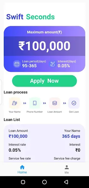 Screenshot of Swift Seconds Download