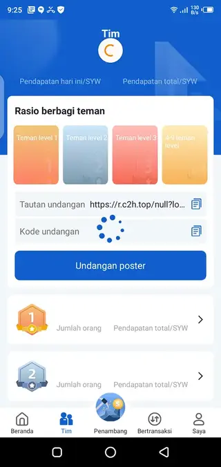 Screeenshot of SYW App