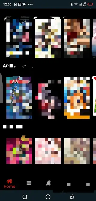 Screenshot of TagDubTV Android
