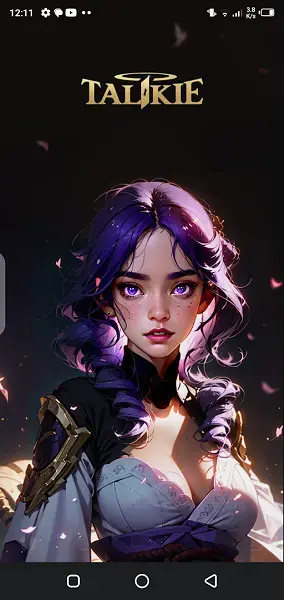 Screenshot of Talkie Soulful AI