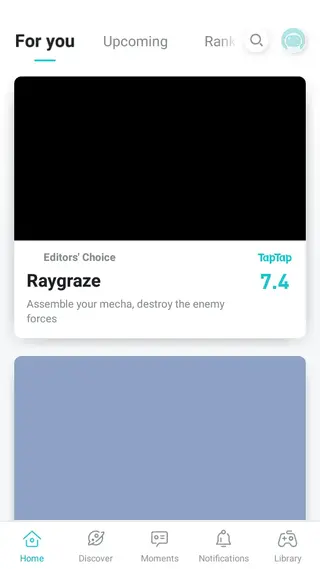 Screenshot of Tap Tap Global PUBG India