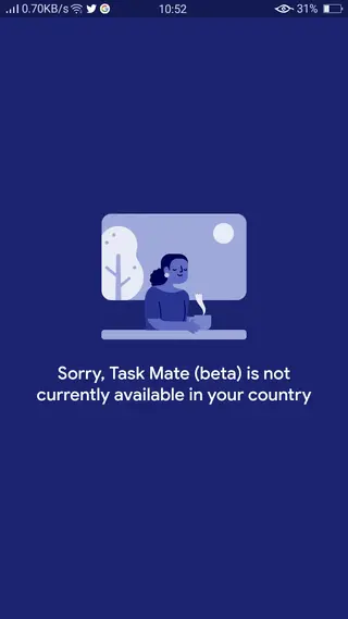 Screenshot of Google Task Mate App