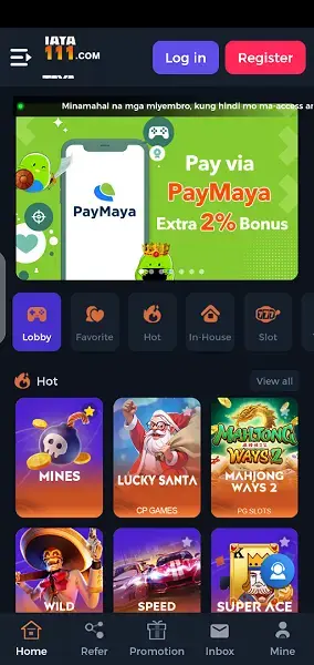 Screenshot of Taya 777 Original Download