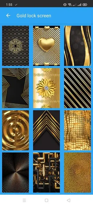 Screenshot of Tech Nukti Gold Screen Lock