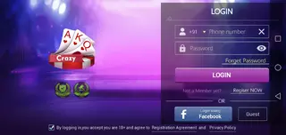 Screenshot of Teen Patti Crazy Game