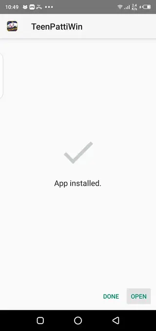 Screenshot of Teen Patti Win